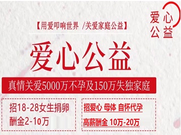 内江市捐卵助孕生子 爱心志愿者招募